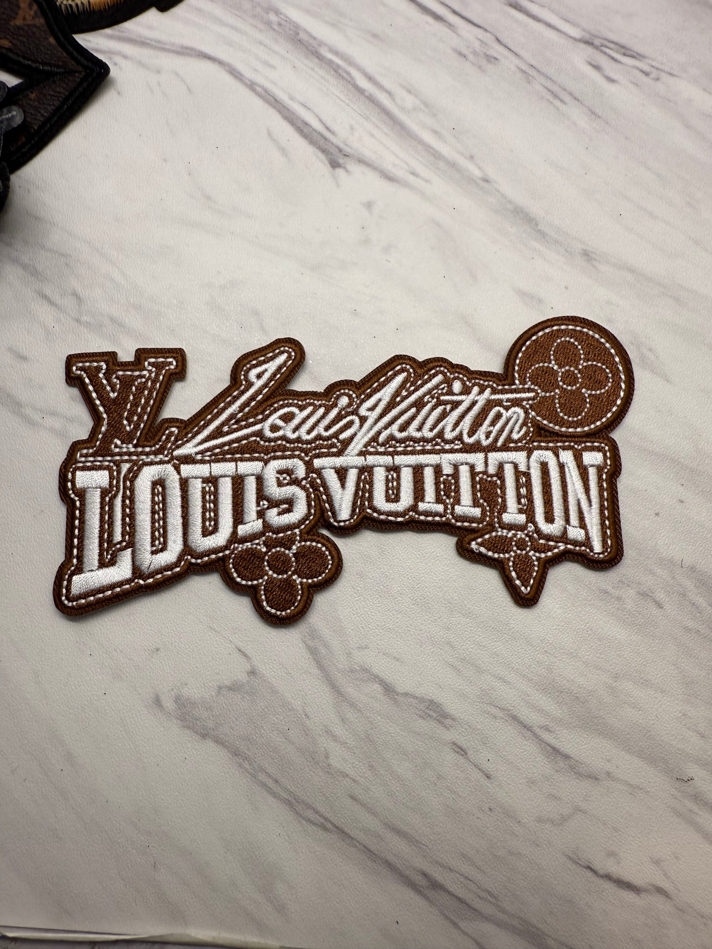 Luxury patches L C G small about 3 inches