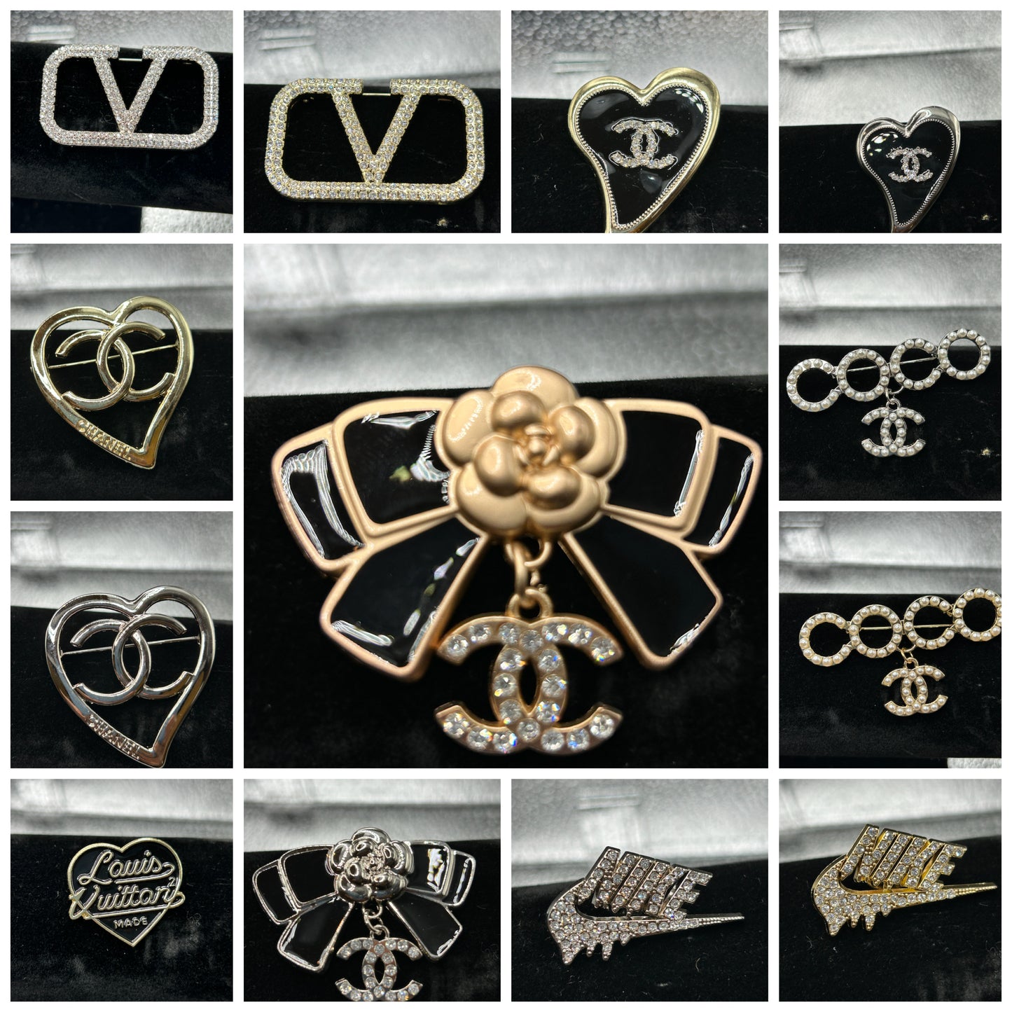 Designer brooches