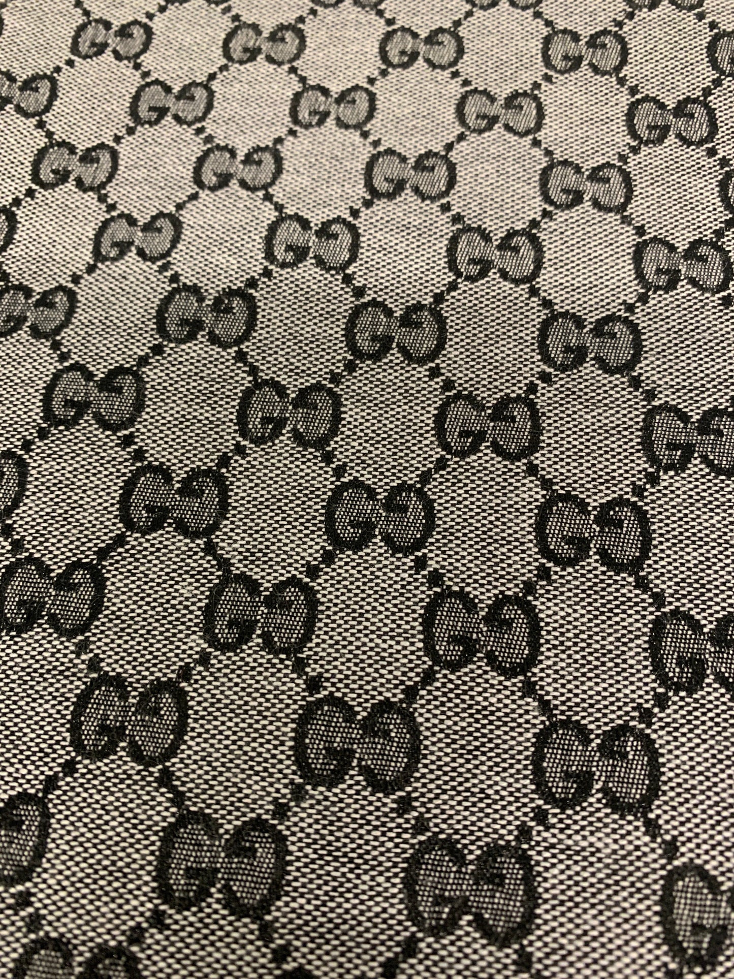 Classic GG Leather Fabric for Shoe Custom Bag Craft