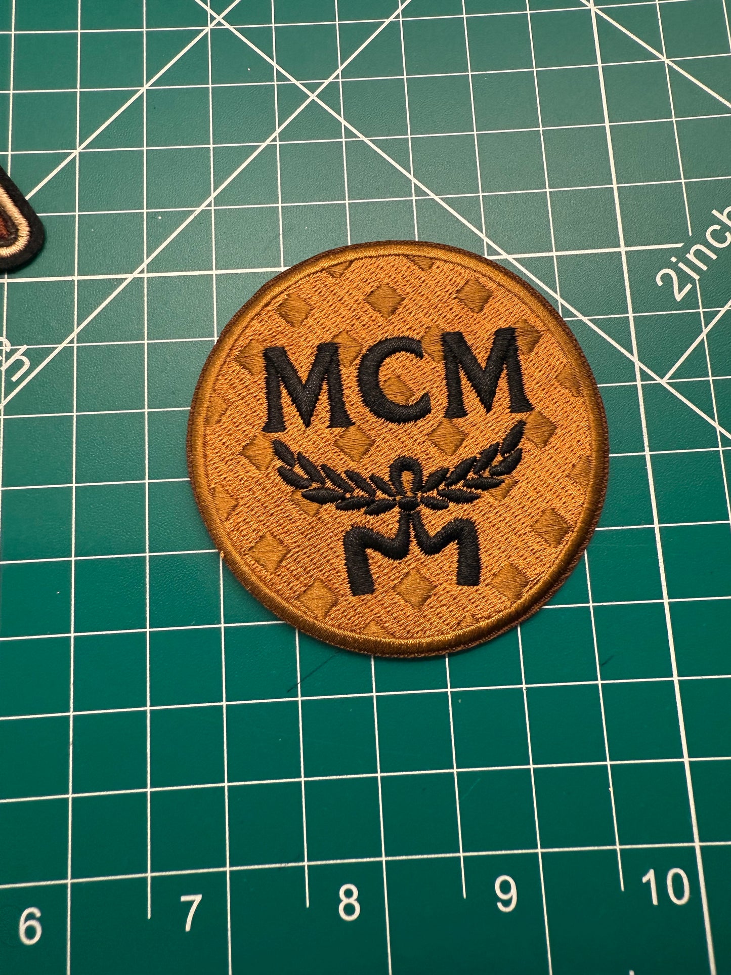 Luxury patches L C G small about 3 inches