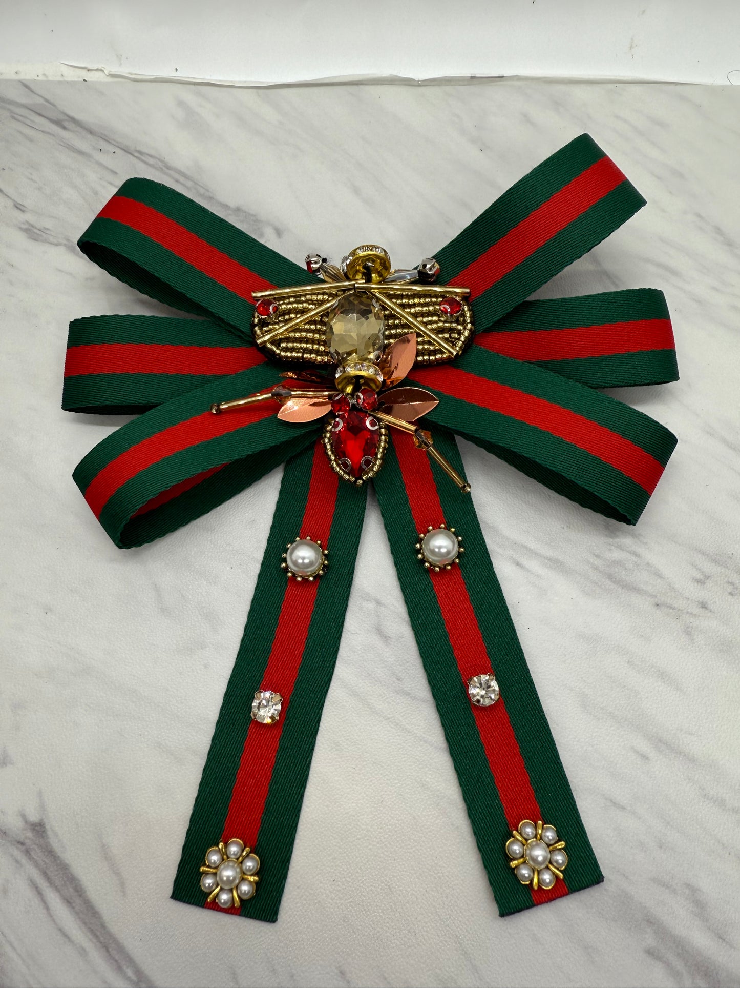 Luxury Bee Pin and Bow