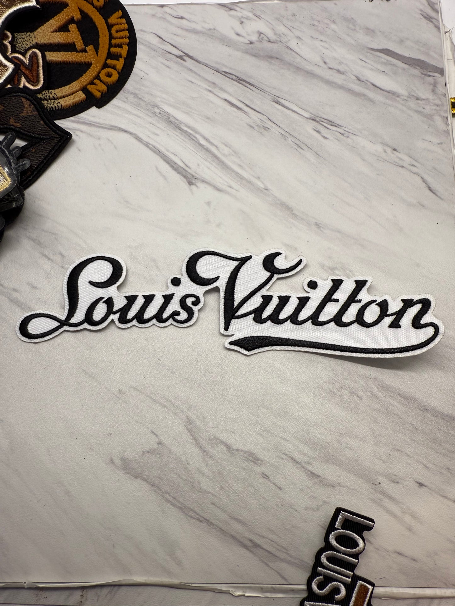 Luxury patches L C G small about 3 inches