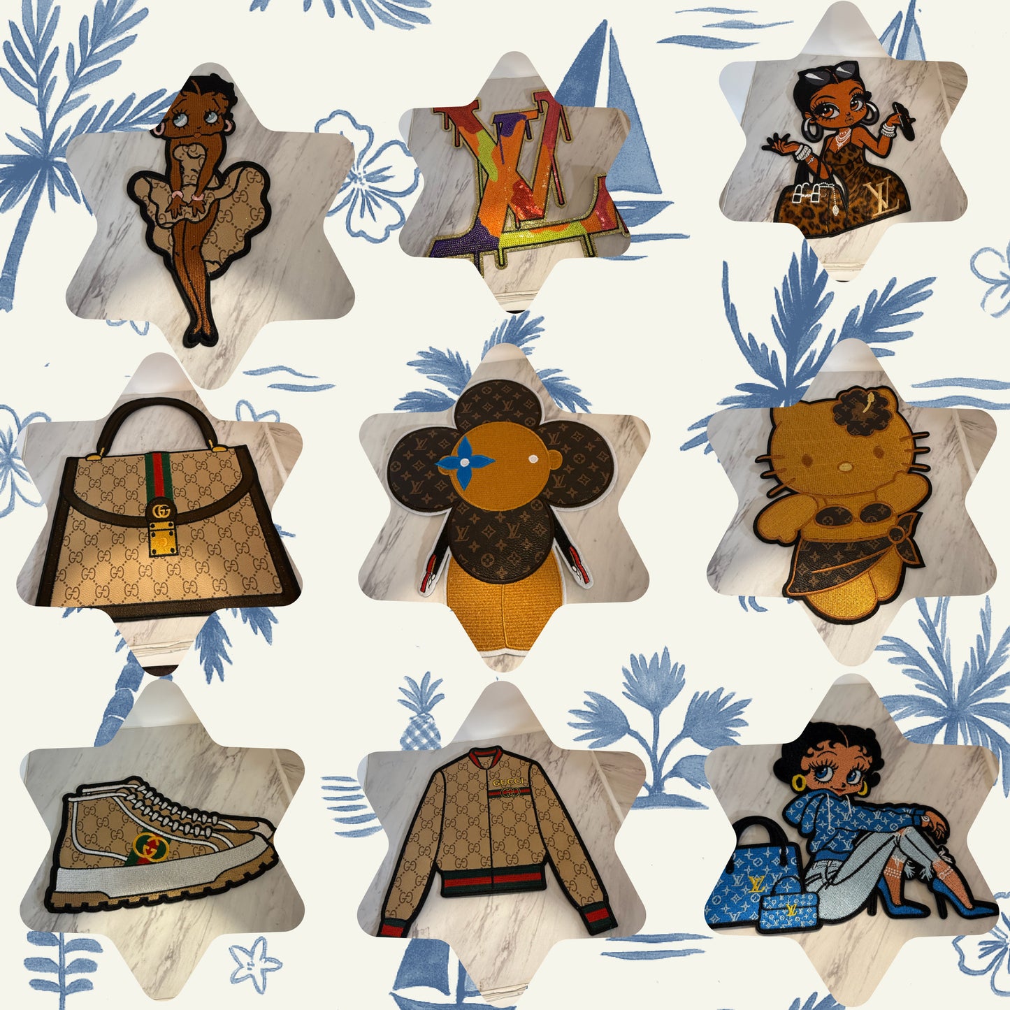 Patches xl about 6-10 inches