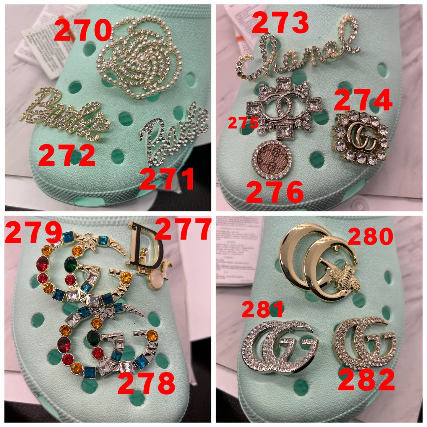 Luxury charm from 185-282