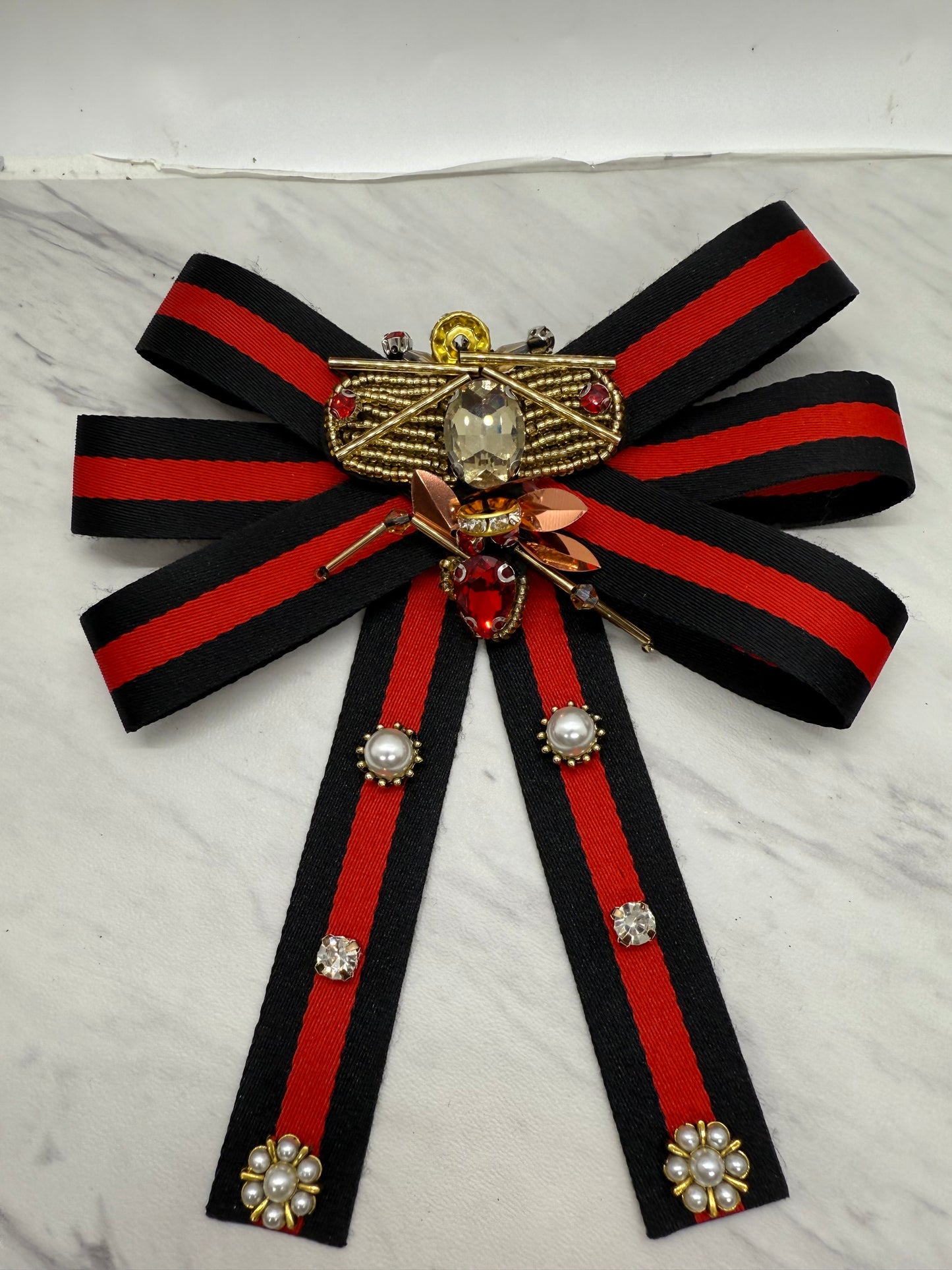 Luxury Bee Pin and Bow