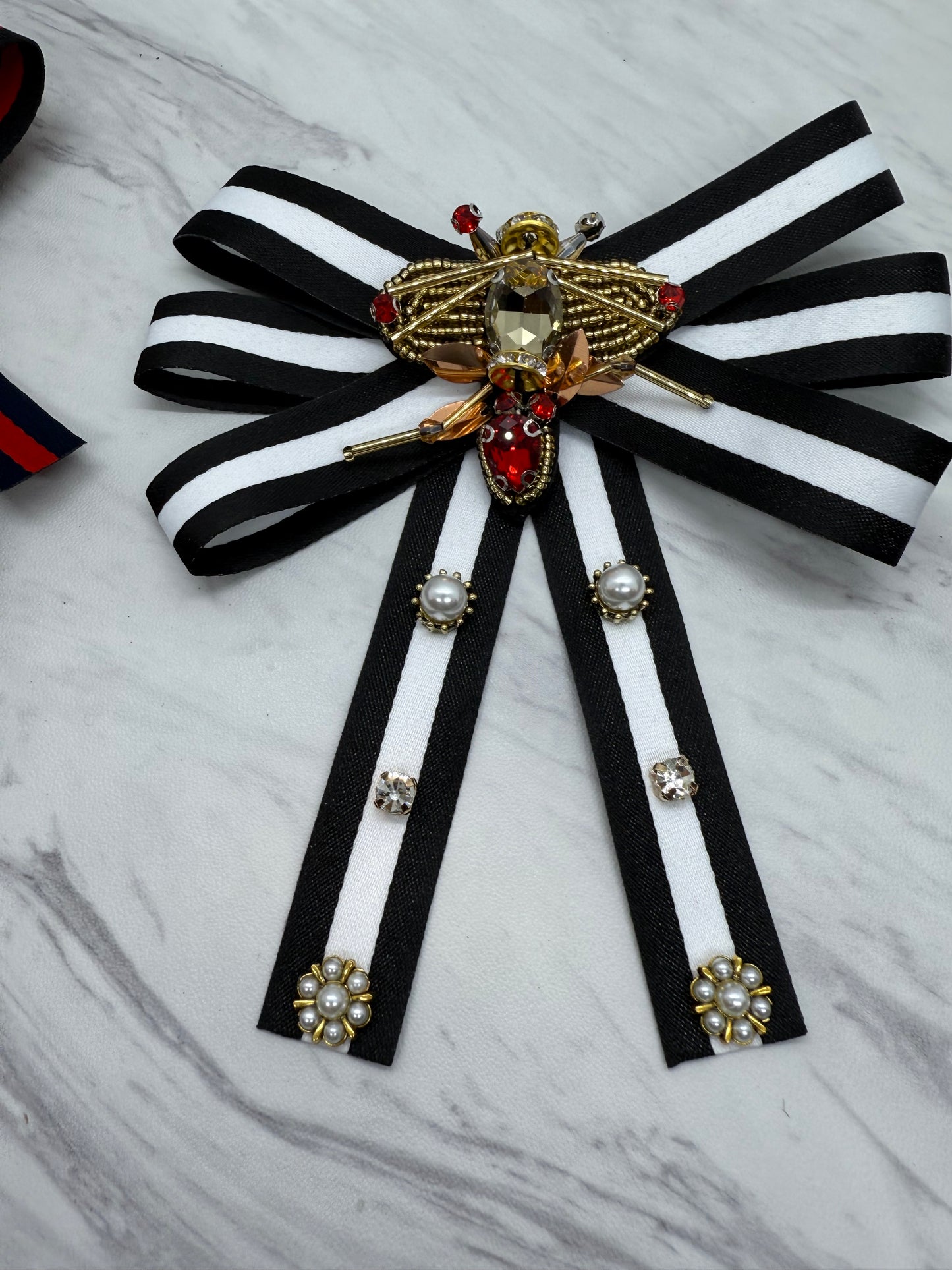 Luxury Bee Pin and Bow
