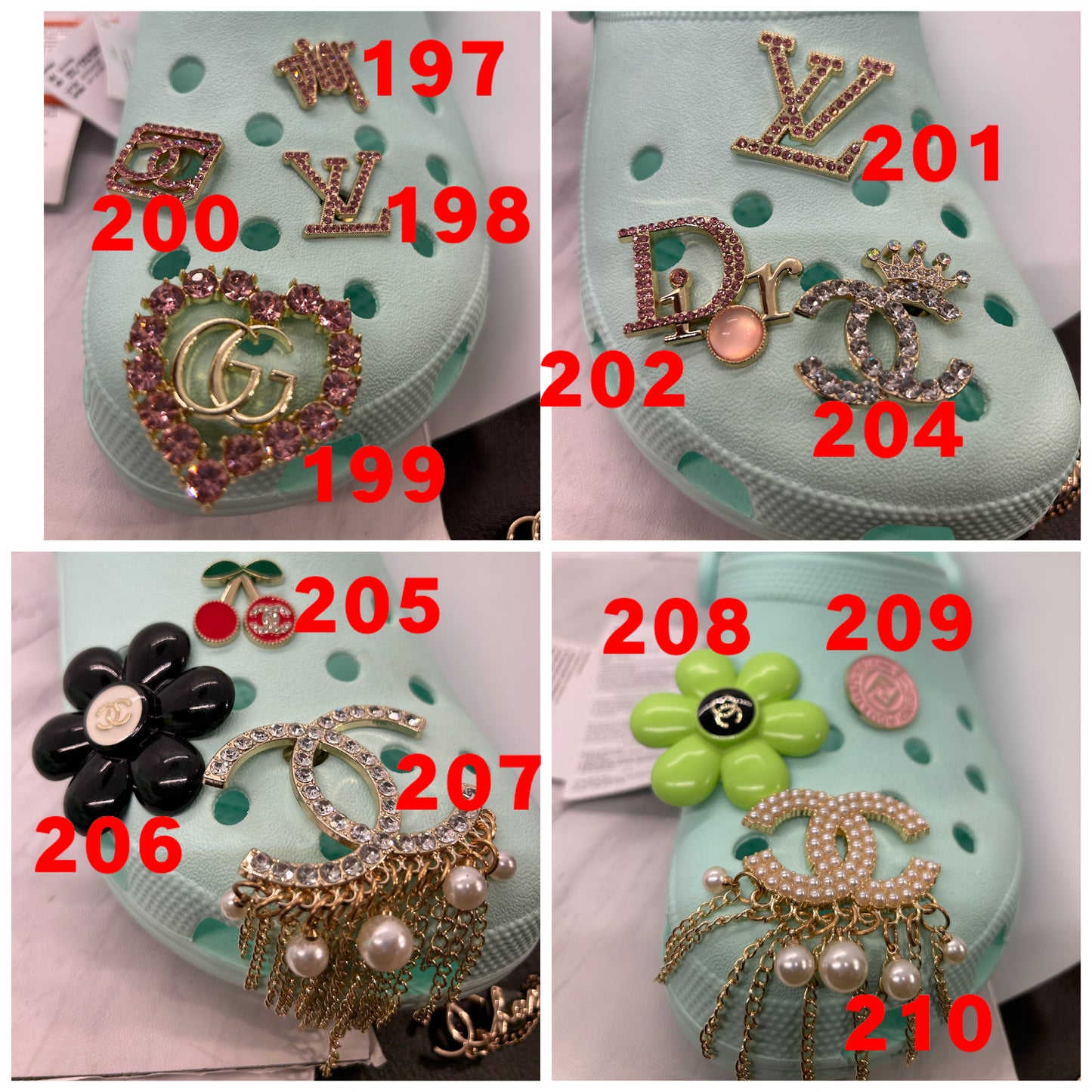 Luxury charm from 185-282