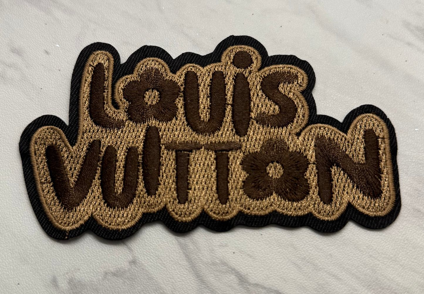 Luxury patches L C G small about 3 inches
