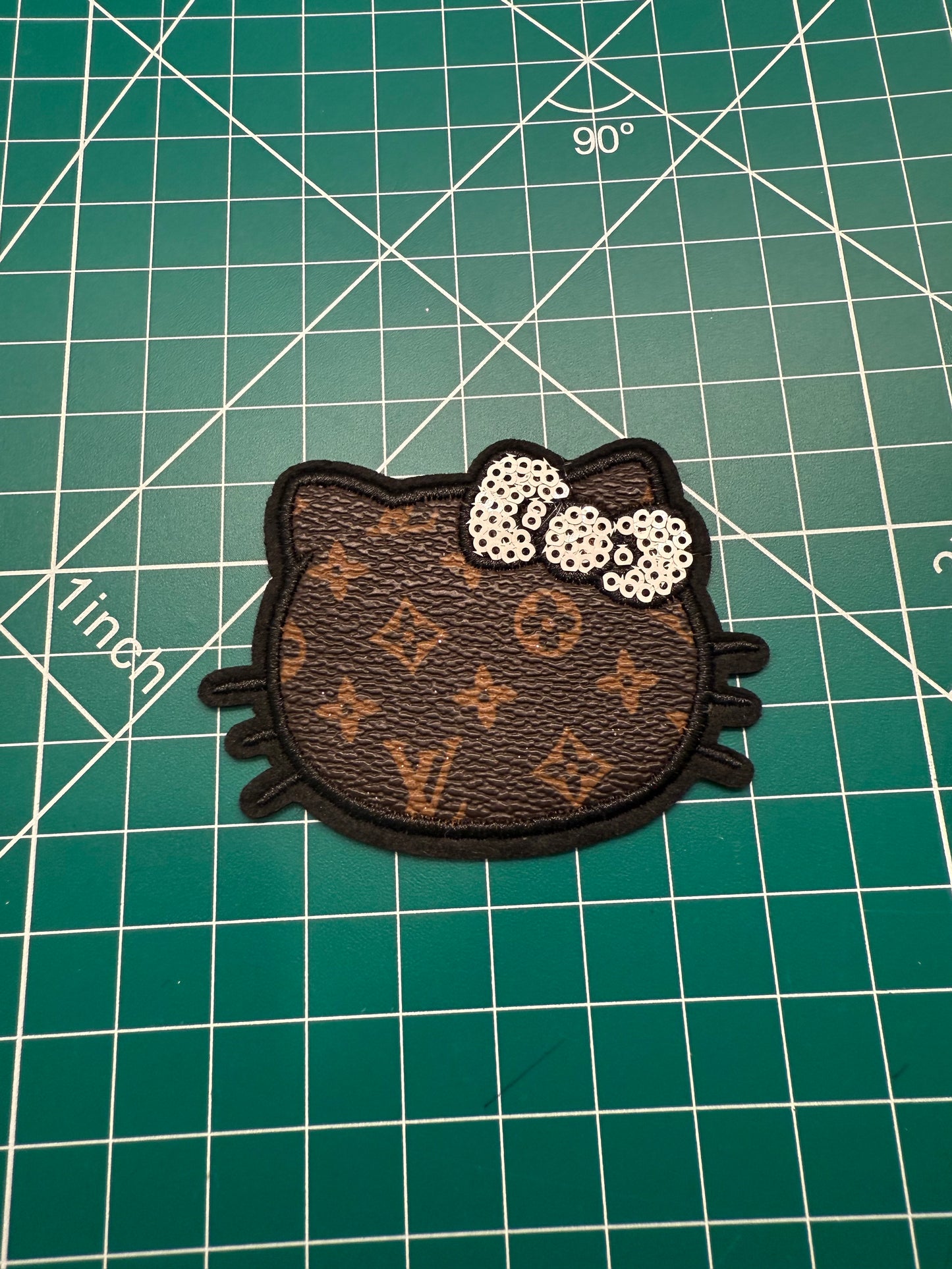 Luxury patches L C G small about 3 inches