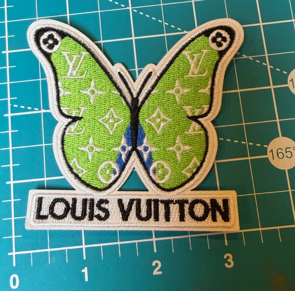 Luxury Designer-Inspired Embroidered Patches & Appliqués – Sold Individually