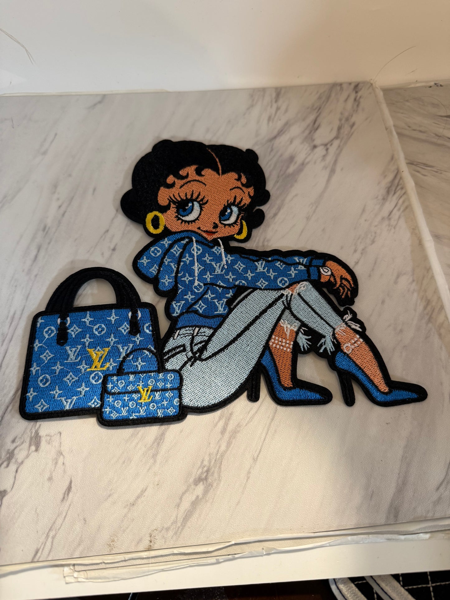 Patches xl about 6-10 inches