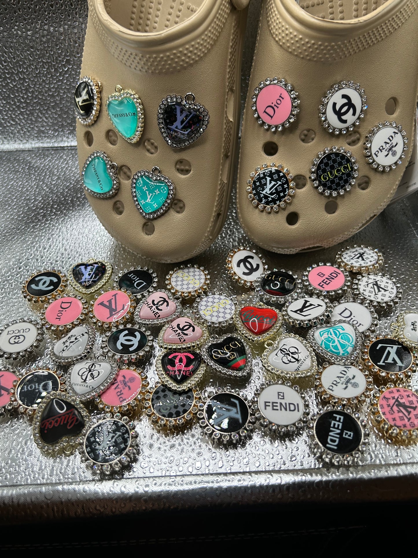 Luxury dome charms