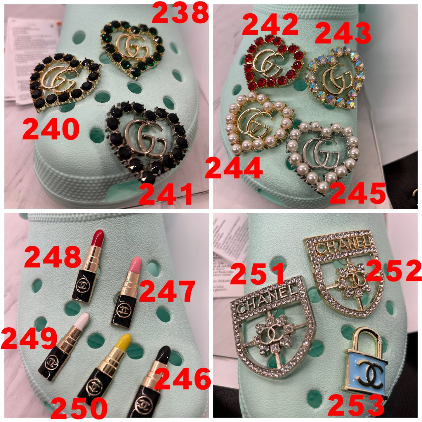 Luxury charm from 185-282