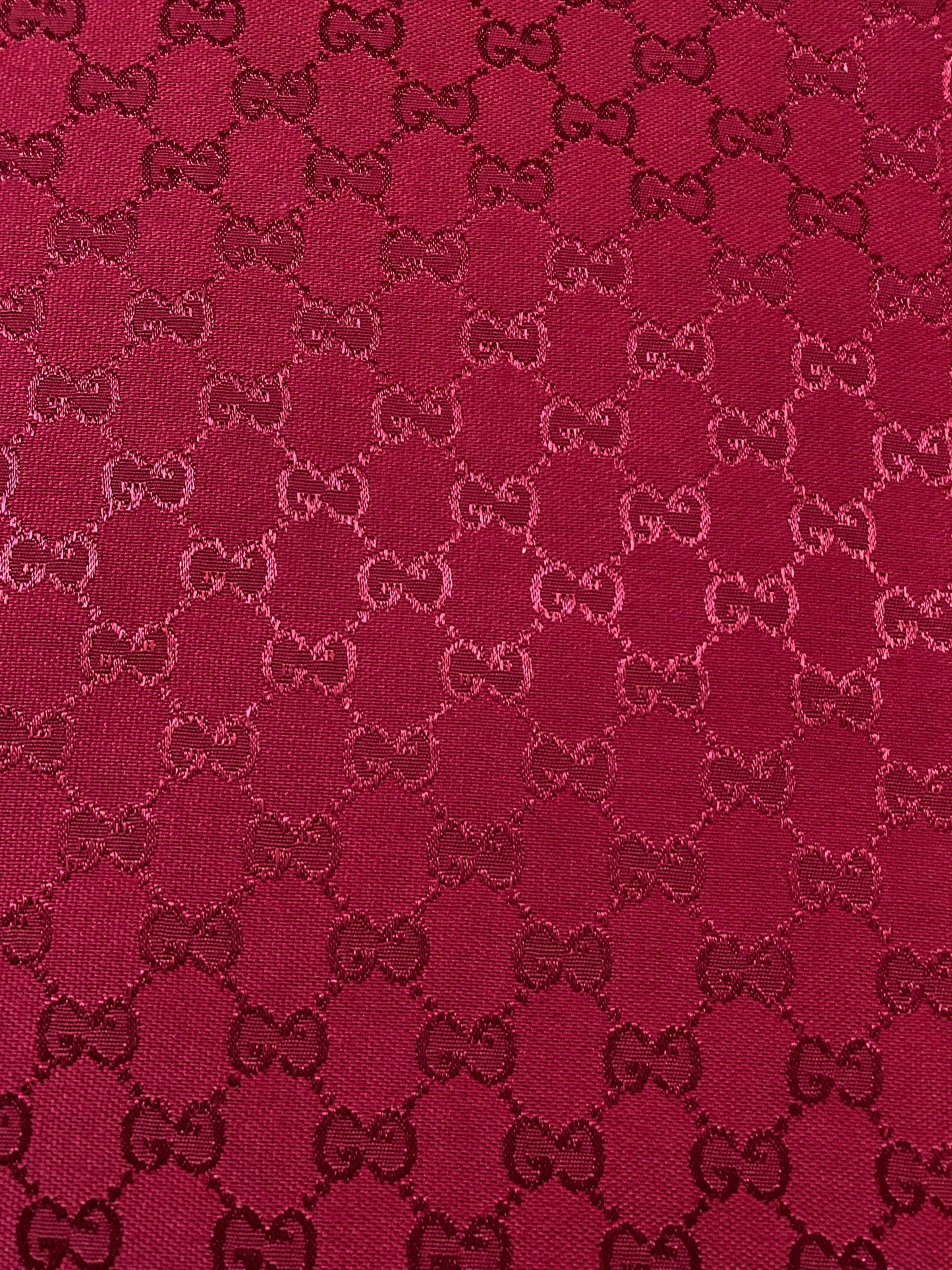Classic GG Leather Fabric for Shoe Custom Bag Craft