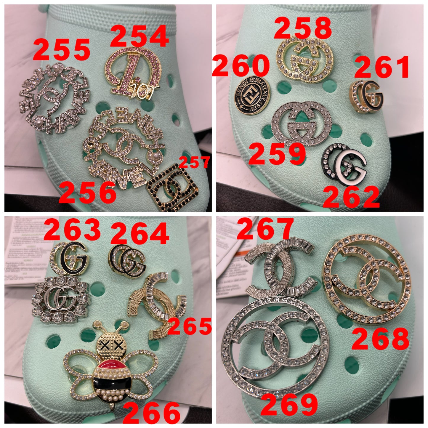 Luxury charm from 185-282