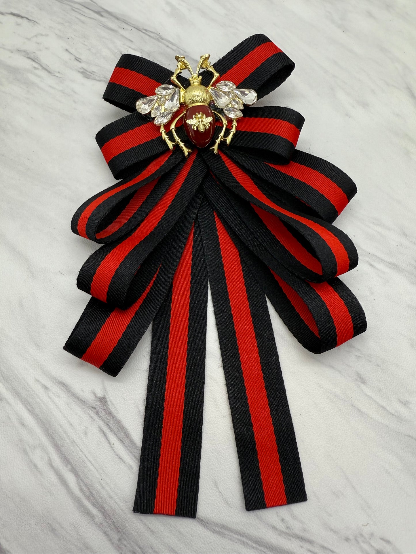 Luxury Bee Pin and Bow