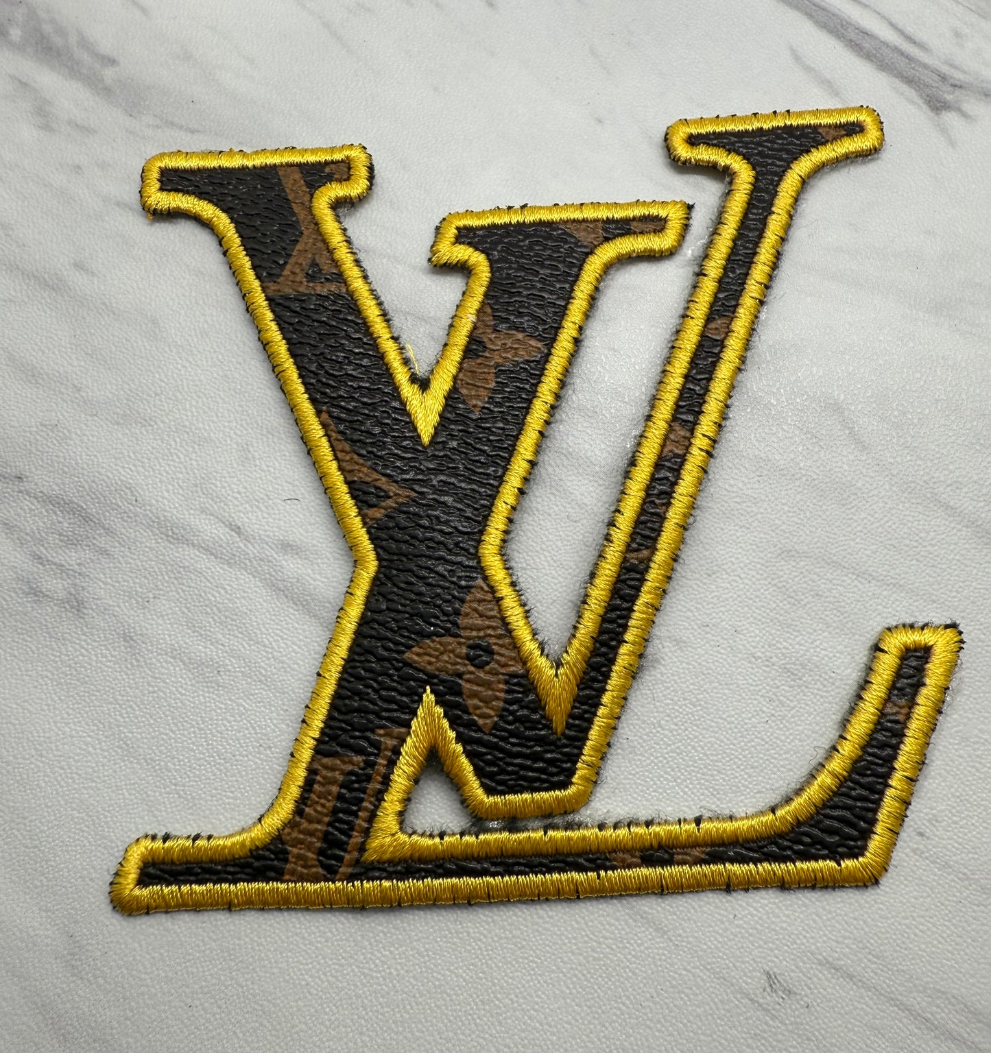 Luxury patches L C G small about 3 inches