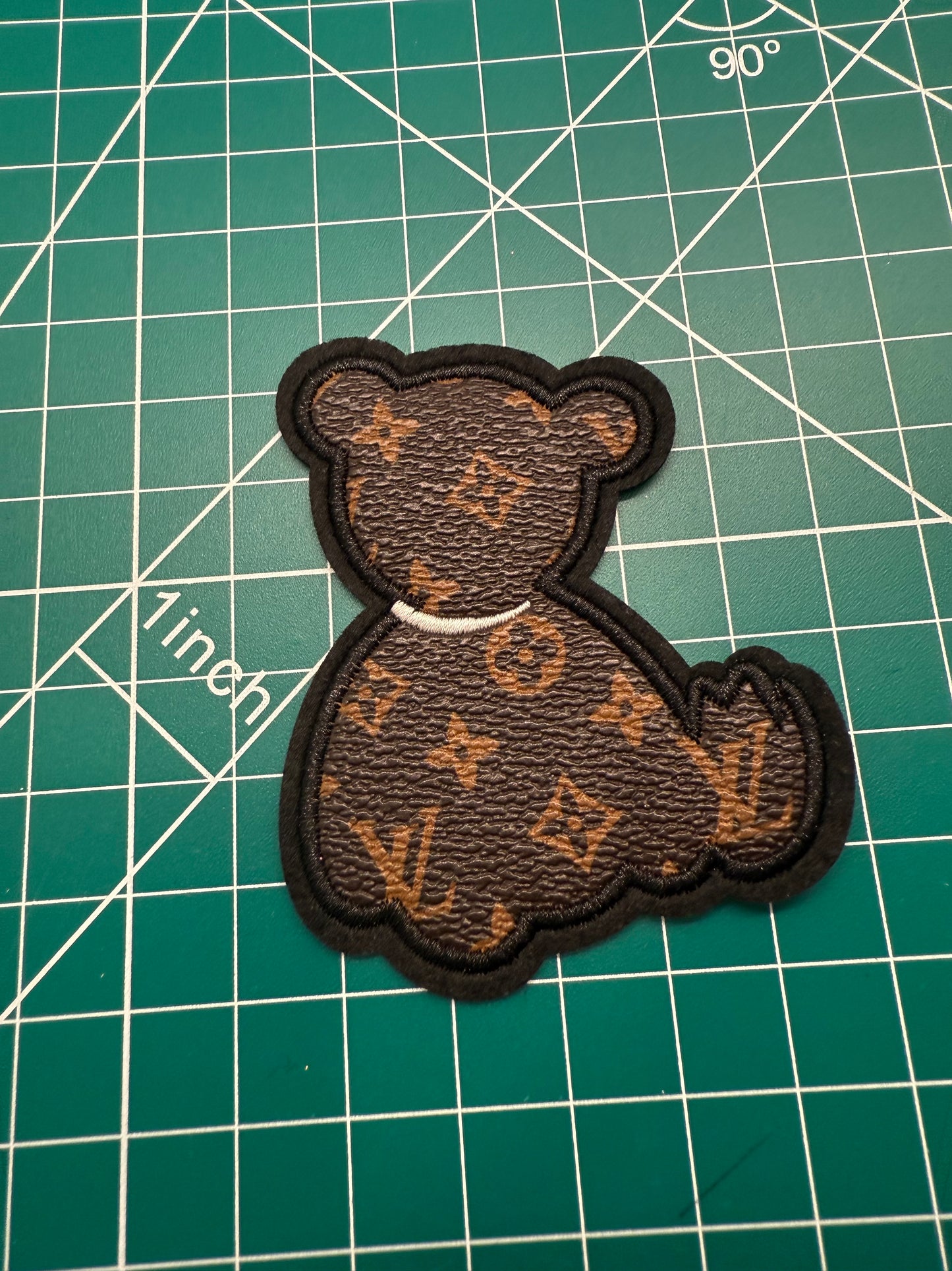 Luxury patches L C G small about 3 inches