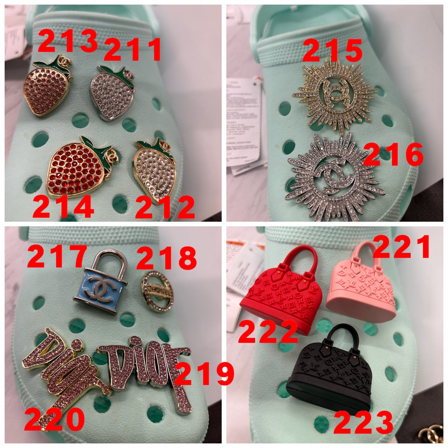 Luxury charm from 185-282