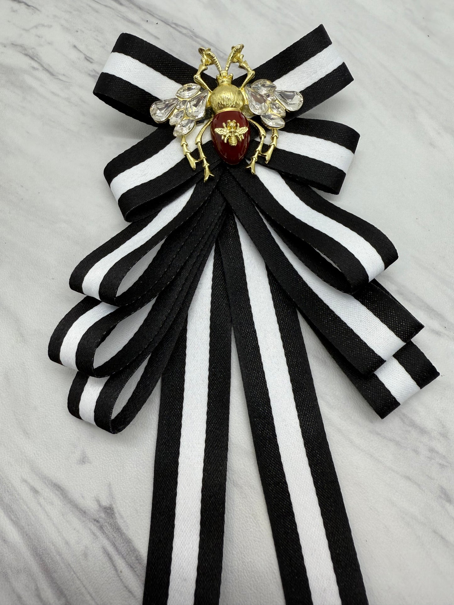 Luxury Bee Pin and Bow