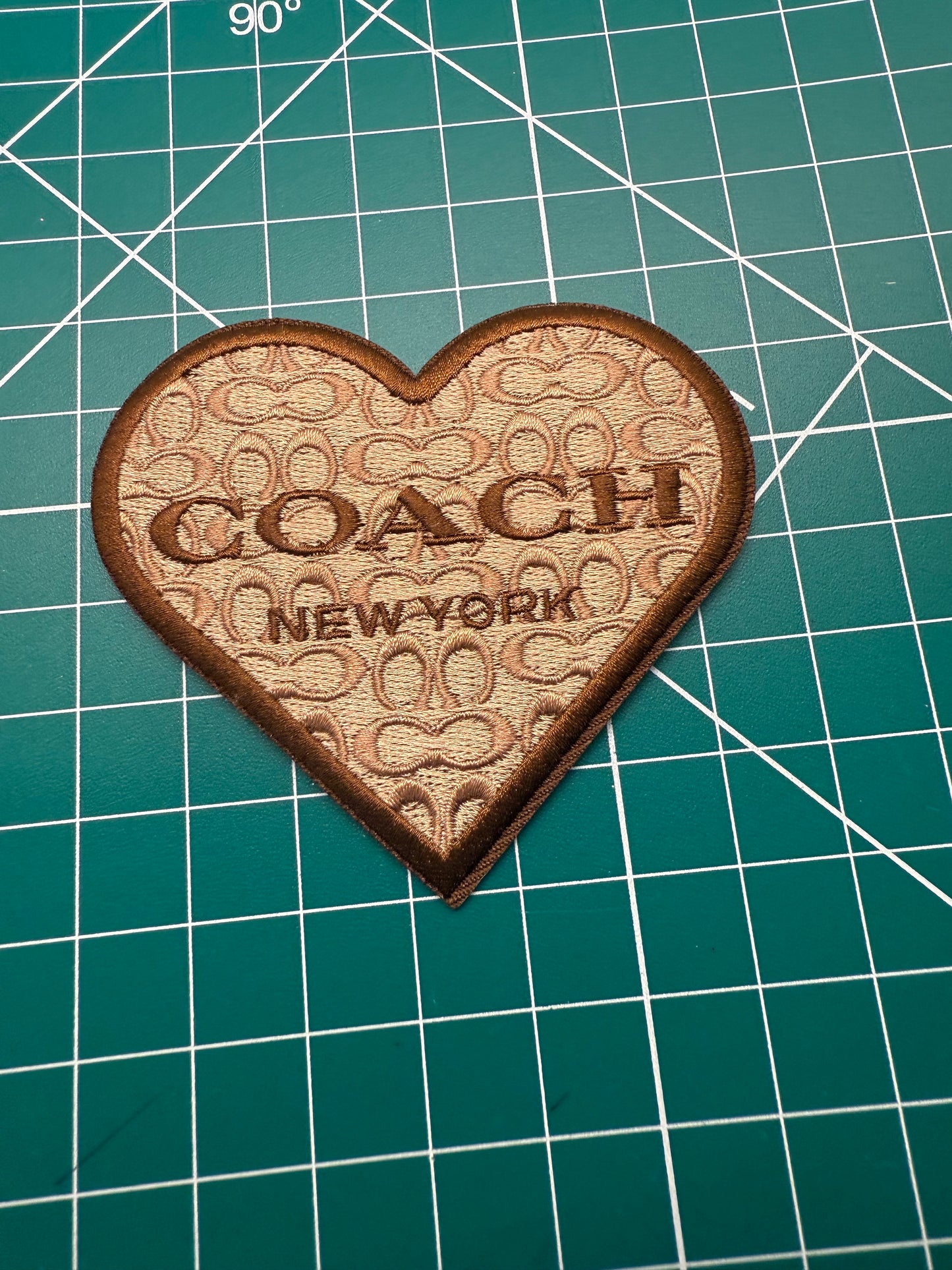 Luxury patches L C G small about 3 inches