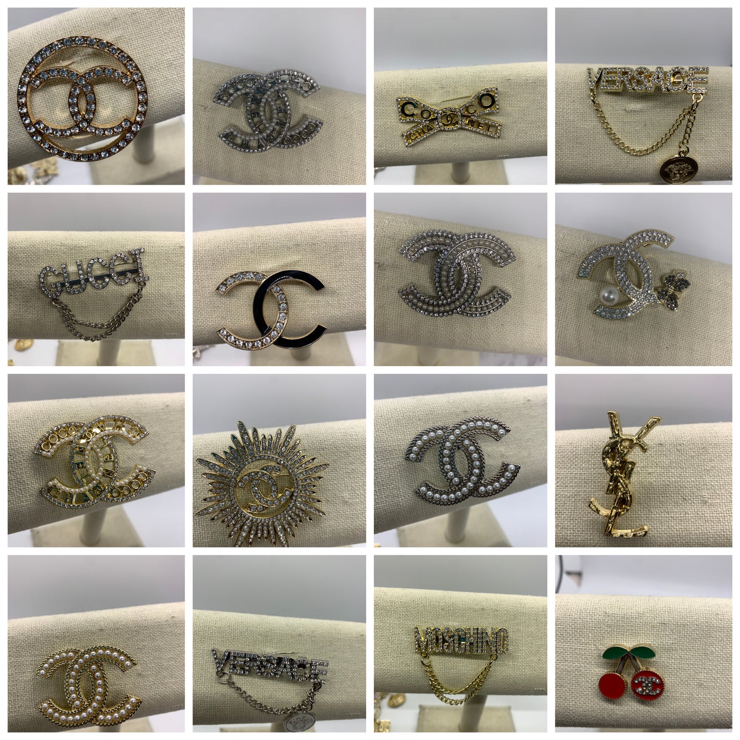 Designer brooches