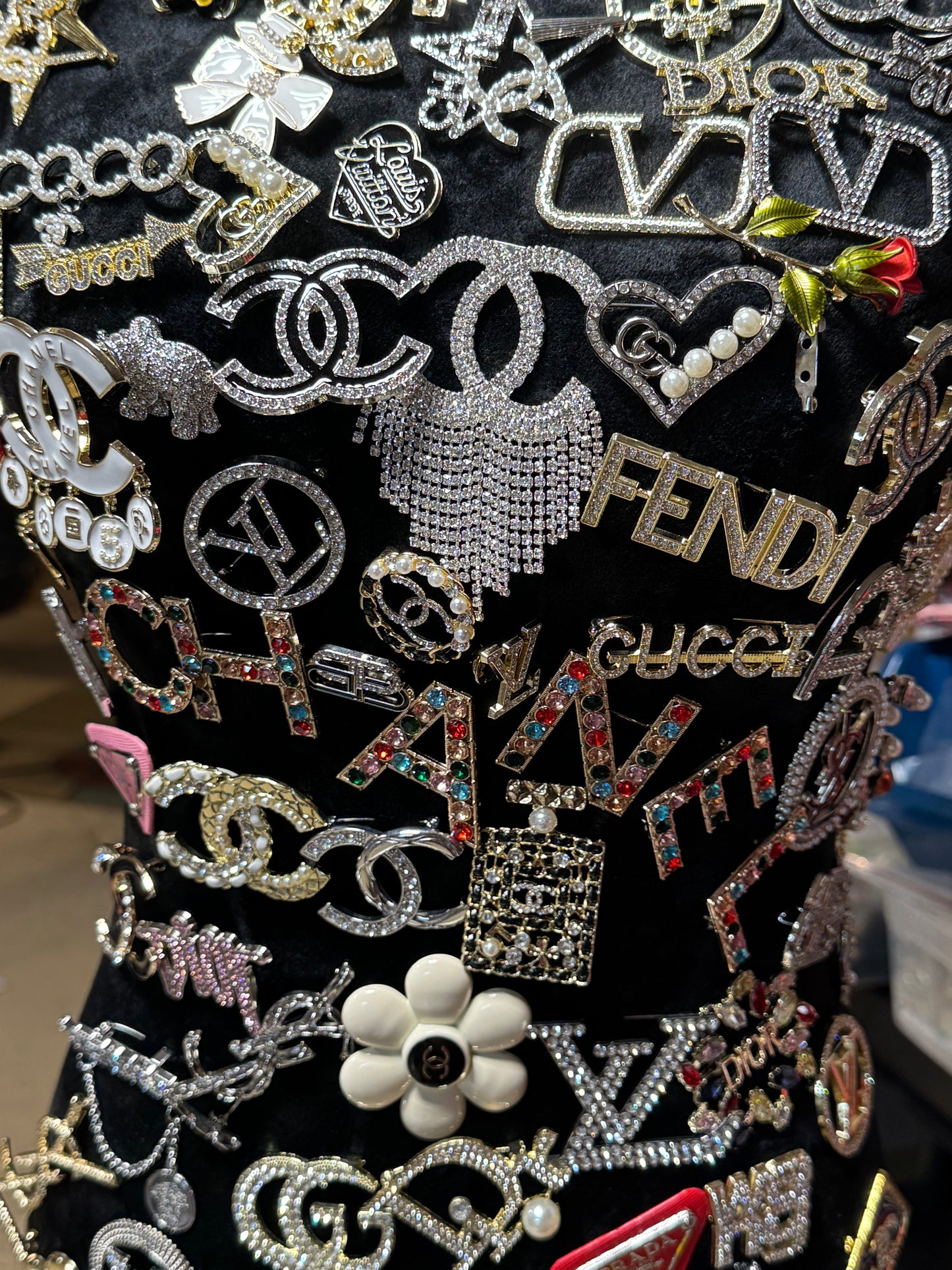 Designer brooches