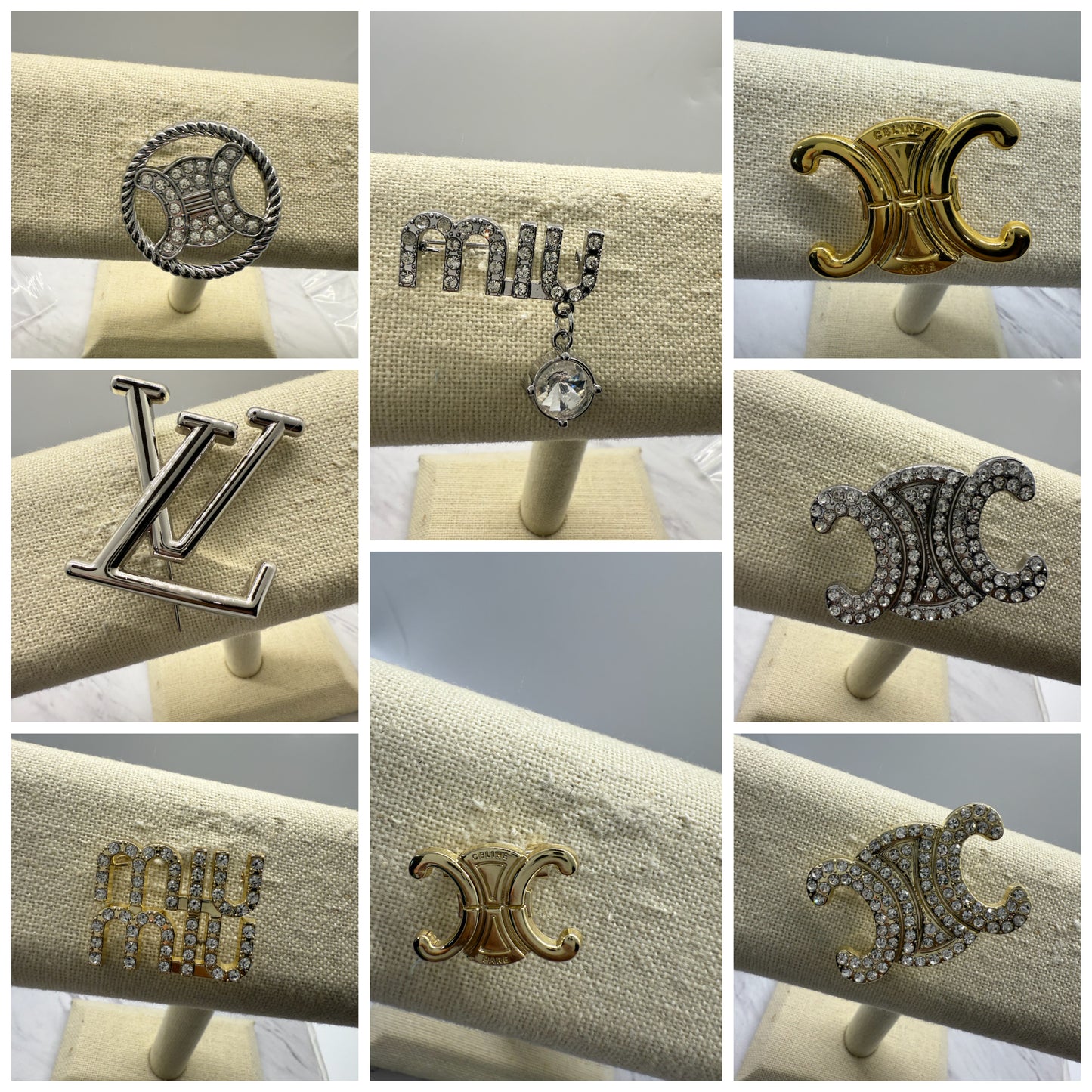 Brooches unique