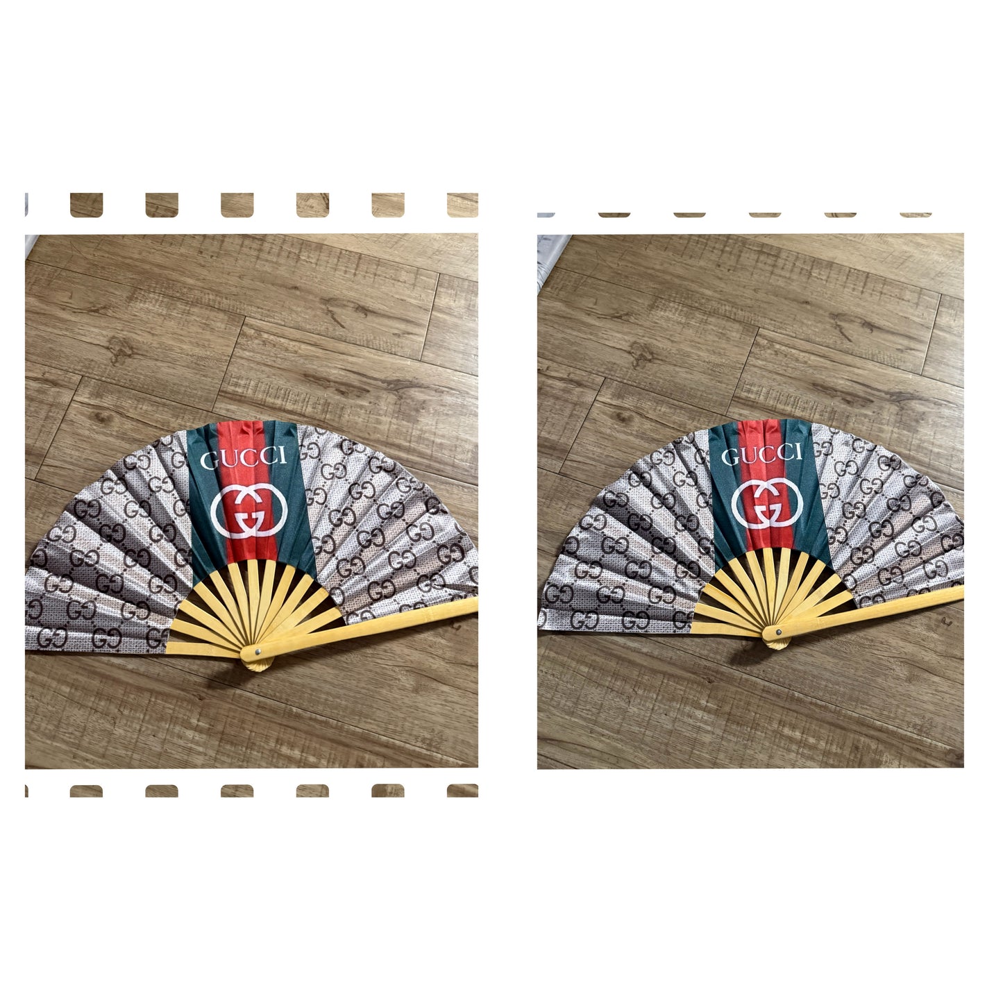 Rave Fan Luxury Designer Inspired Hand Fan Rave Fan Festival Fan Large Rave Fan Folding Fan Large Hand Fan for Festivals