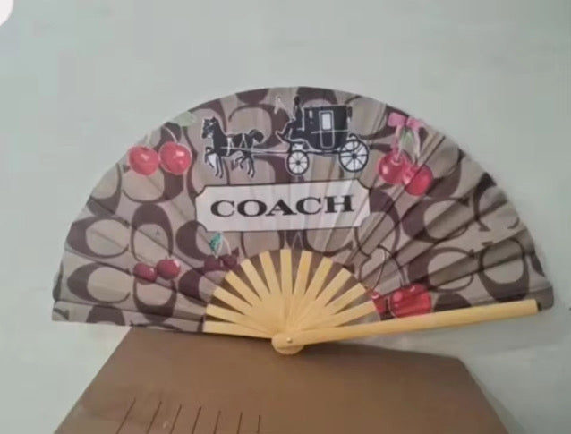 Rave Fan Luxury Designer Inspired Hand Fan Rave Fan Festival Fan Large Rave Fan Folding Fan Large Hand Fan for Festivals