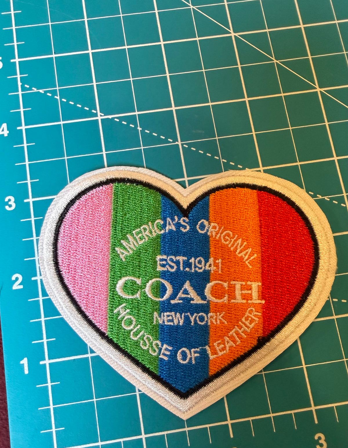 Luxury Designer-Inspired Embroidered Patches & Appliqués – Sold Individually