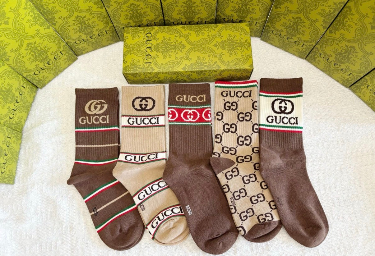Luxury Socks 5 pairs in the box