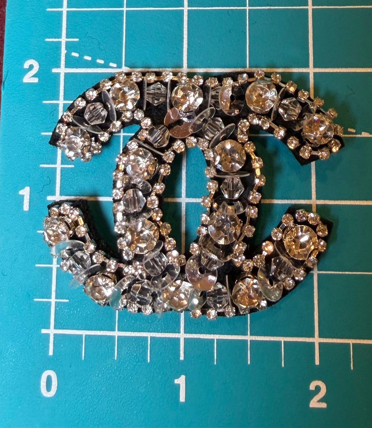 Luxury Beaded Rhinestone Patches – Sew-On or Glue-On Appliqués (Not Iron-On)