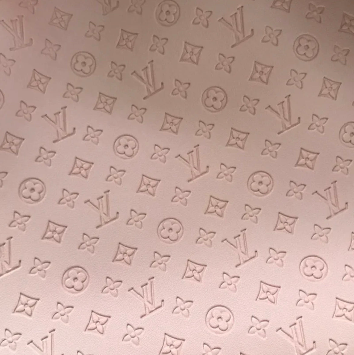 Classic LV Leather Fabric for Shoe Custom Bag Craft