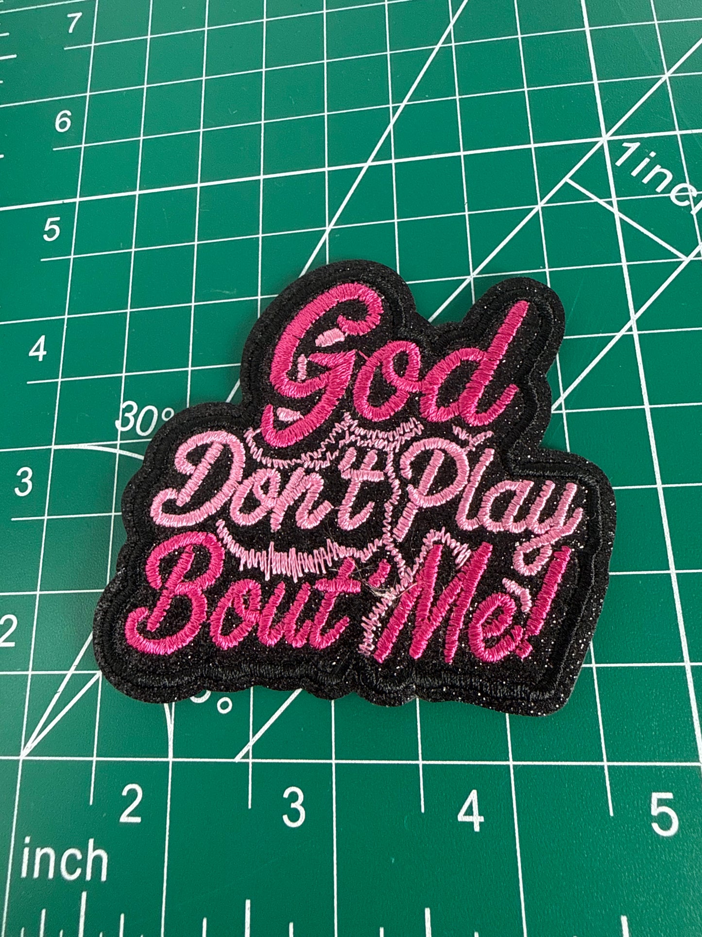 Luxury patches God inspired Betty and more