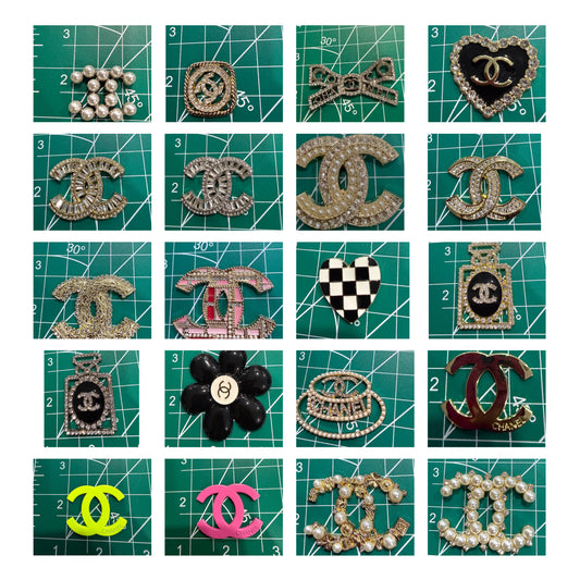 Luxury flat back charms C 3