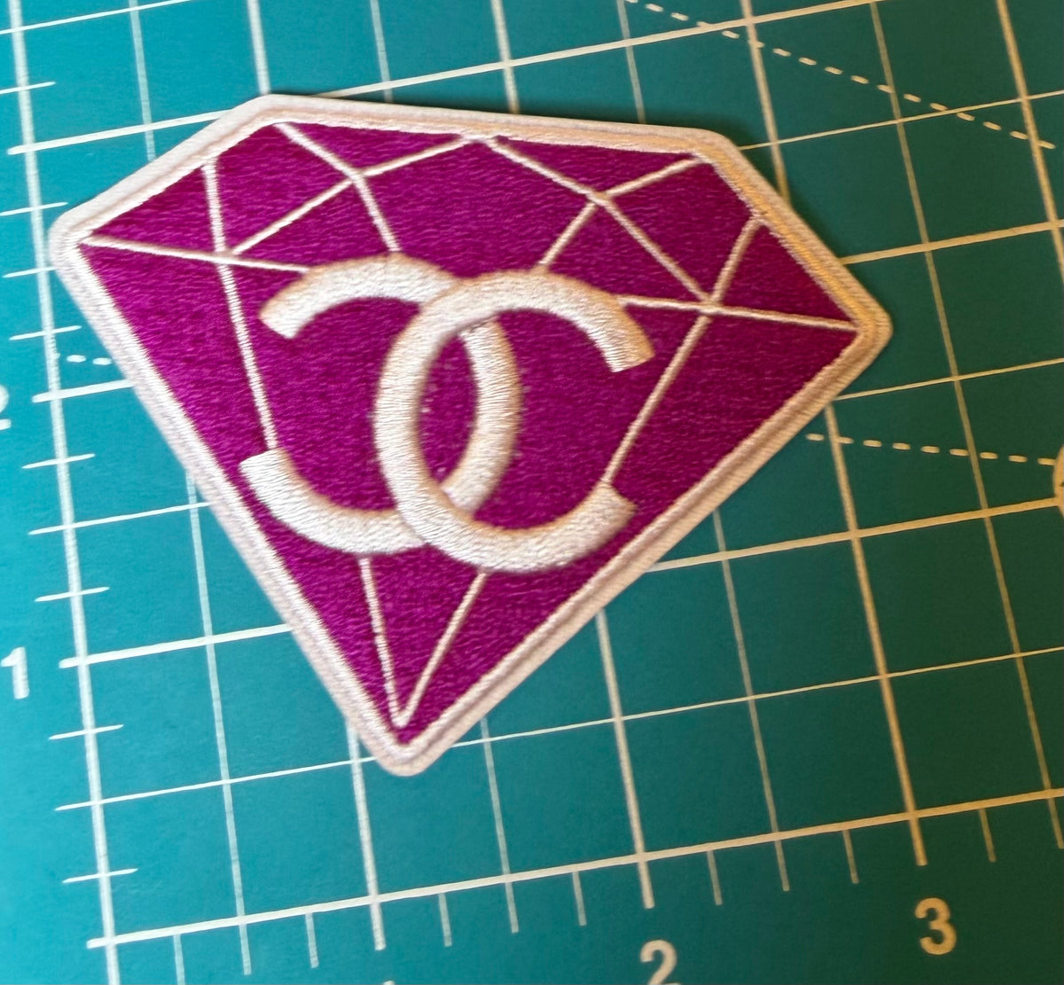 Luxury Designer-Inspired Embroidered Patches & Appliqués – Sold Individually
