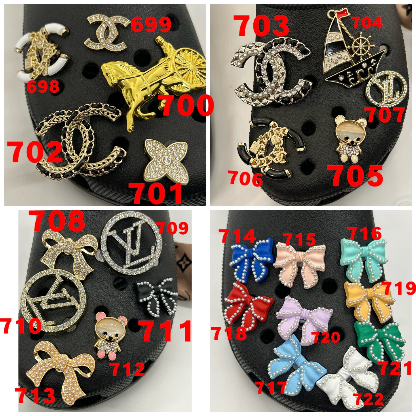 Luxury designer charms From 681