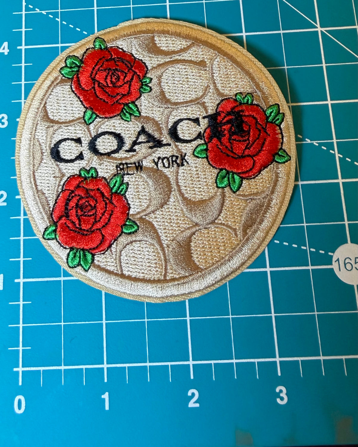 Luxury Designer-Inspired Embroidered Patches & Appliqués – Sold Individually