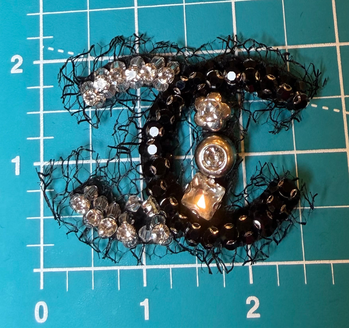 Luxury Beaded Rhinestone Patches – Sew-On or Glue-On Appliqués (Not Iron-On)