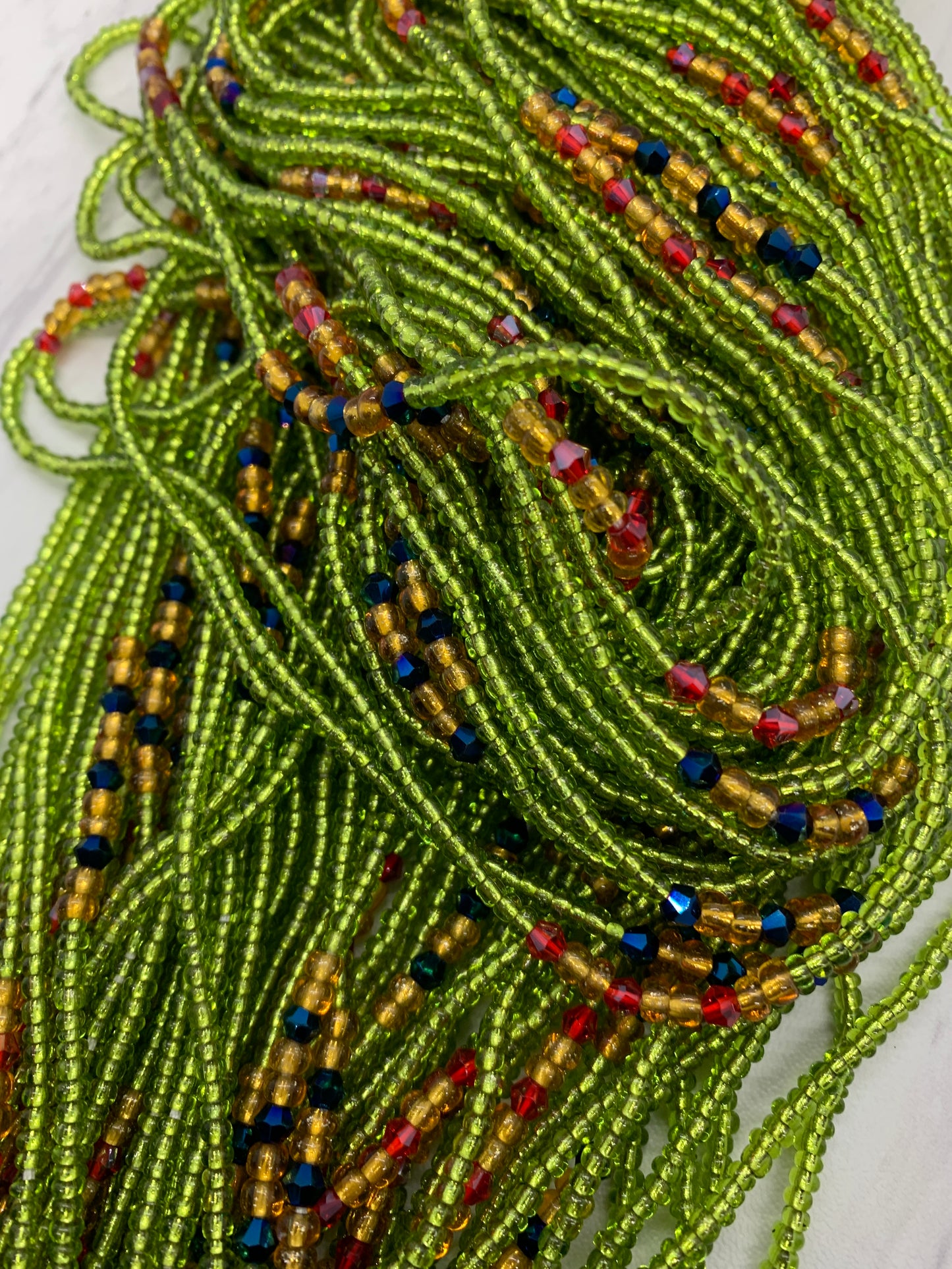 Authentic African Waist beads From (Togo, Mali, Senegal Ghana, Burkina Faso)