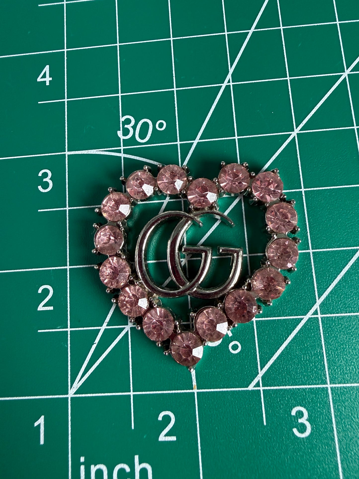 Luxury flat back designer charms