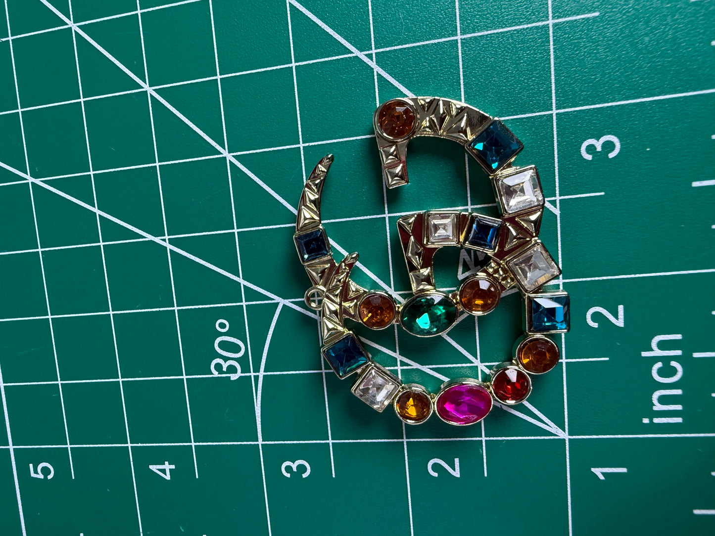 Luxury flat back designer charms