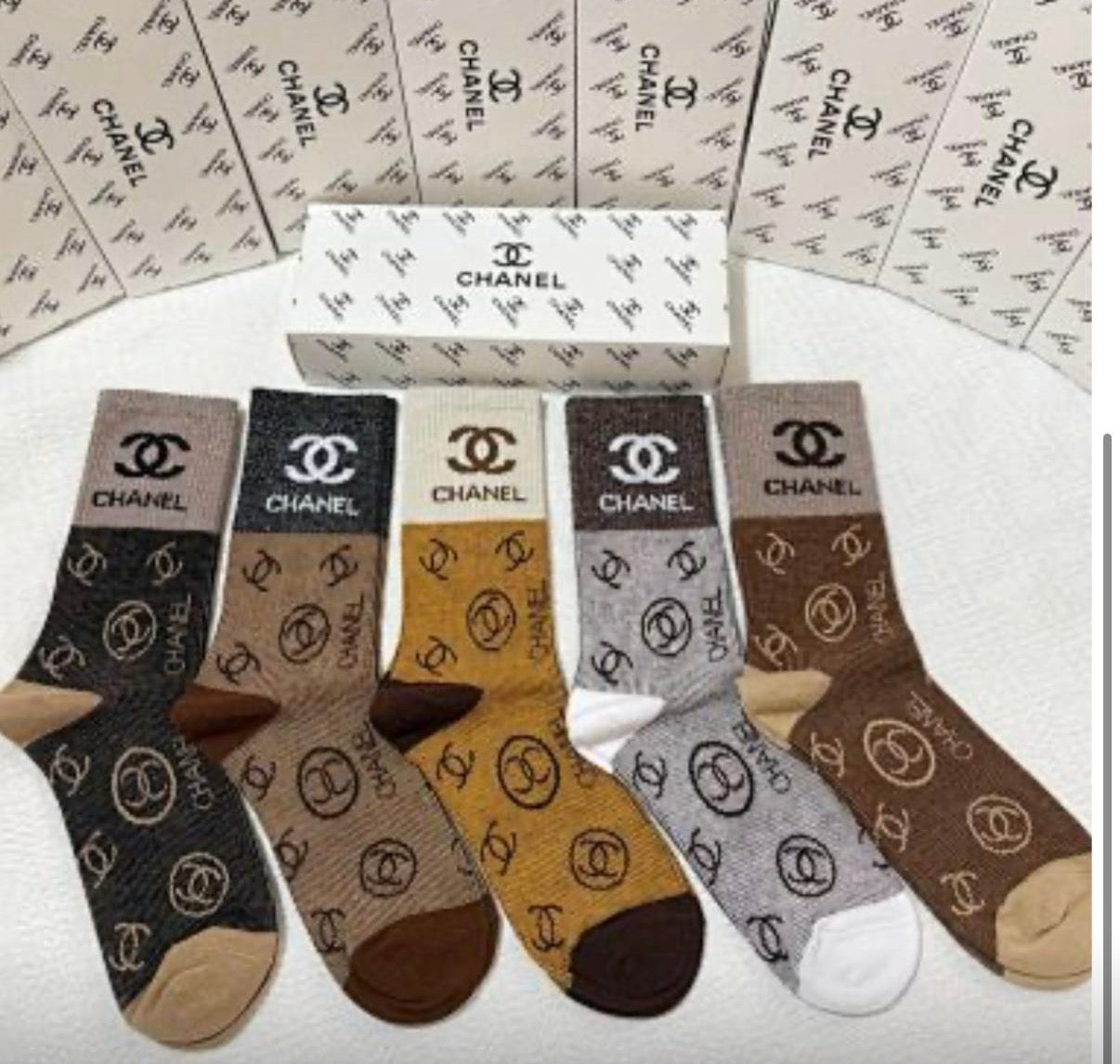 Luxury Socks 5 pairs in the box