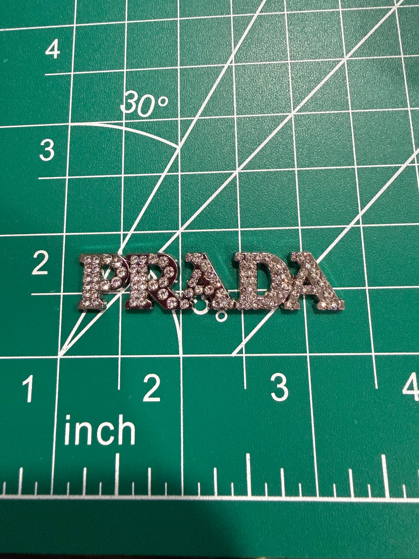 Luxury flat back charms c and Pra