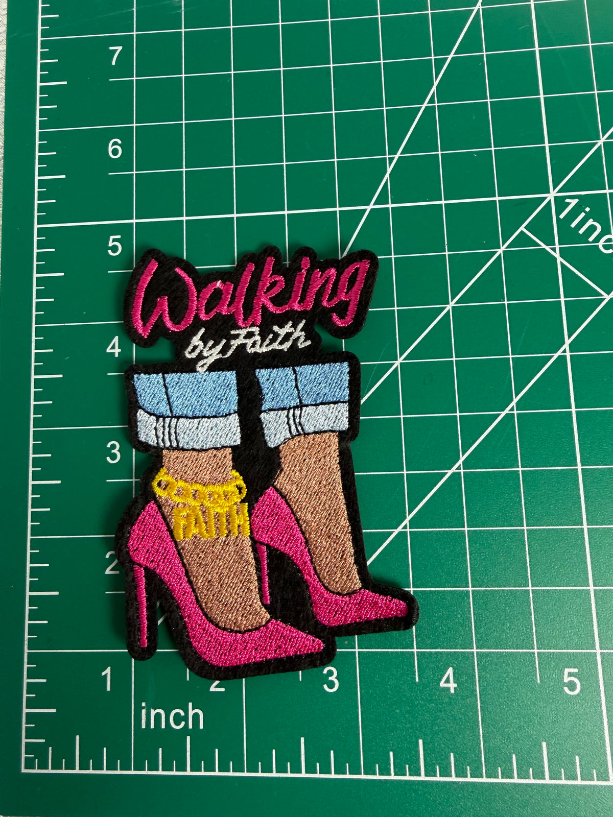 Walking by Faith & Walking in Style Patches