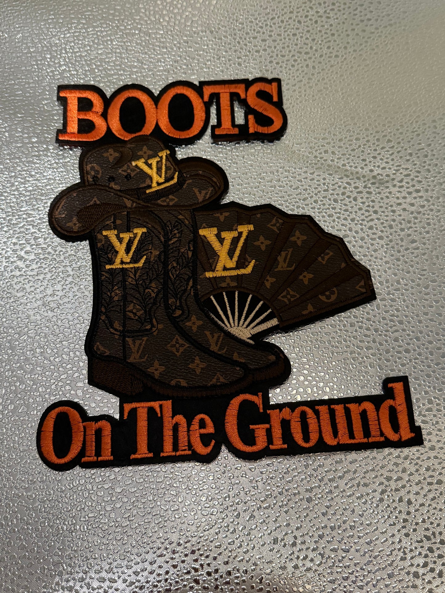 Patches about 5-10 inches