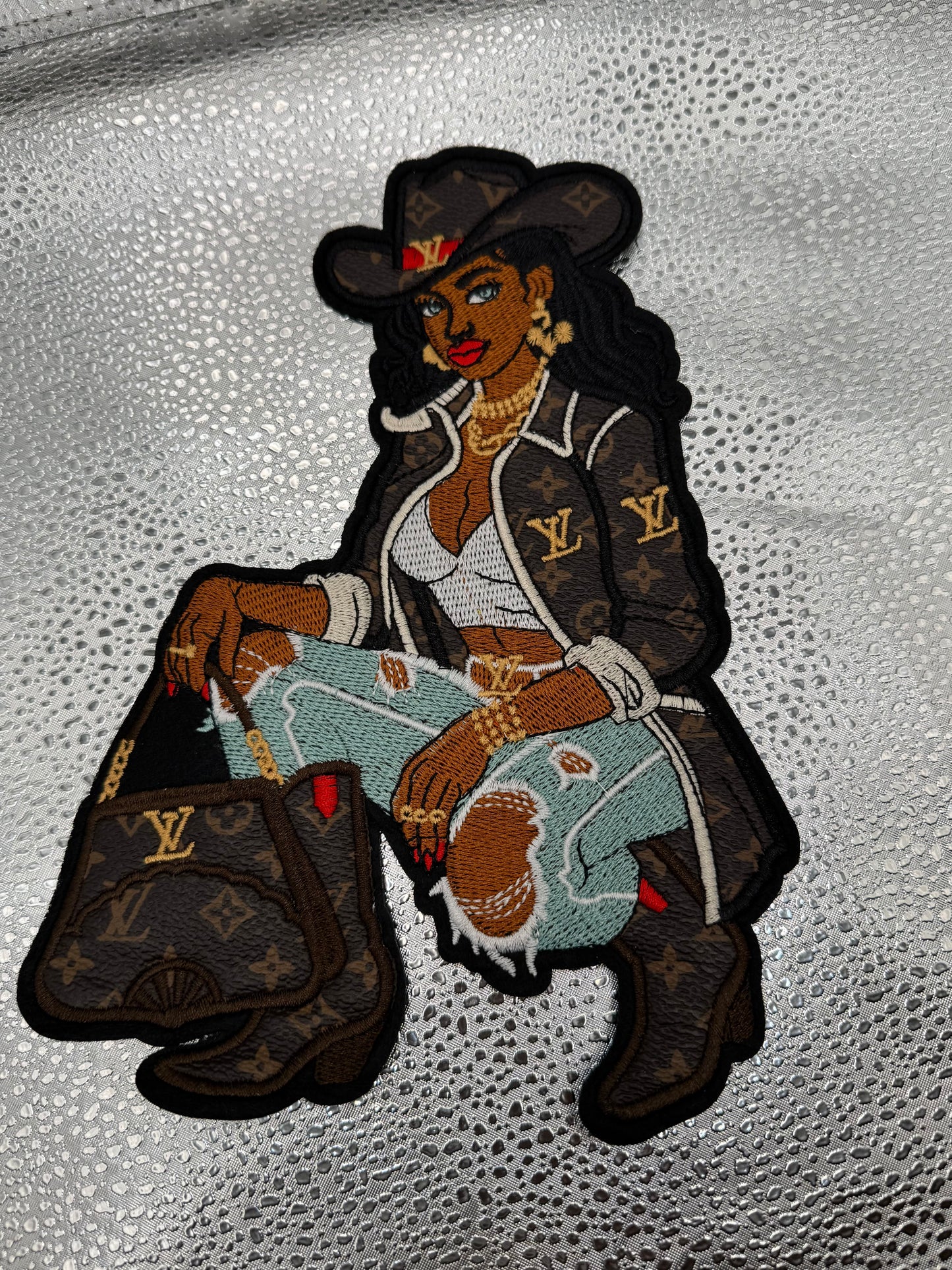 Luxury patches about 6-10 inch