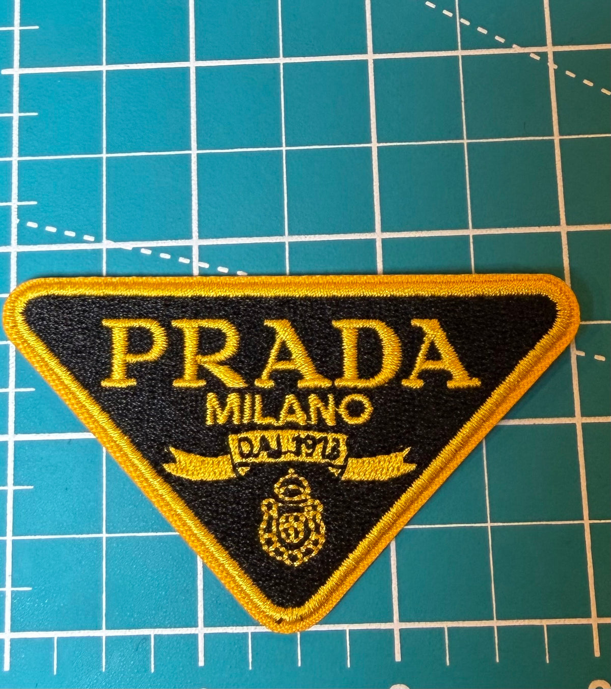 Luxury Designer-Inspired Embroidered Patches & Appliqués – Sold Individually