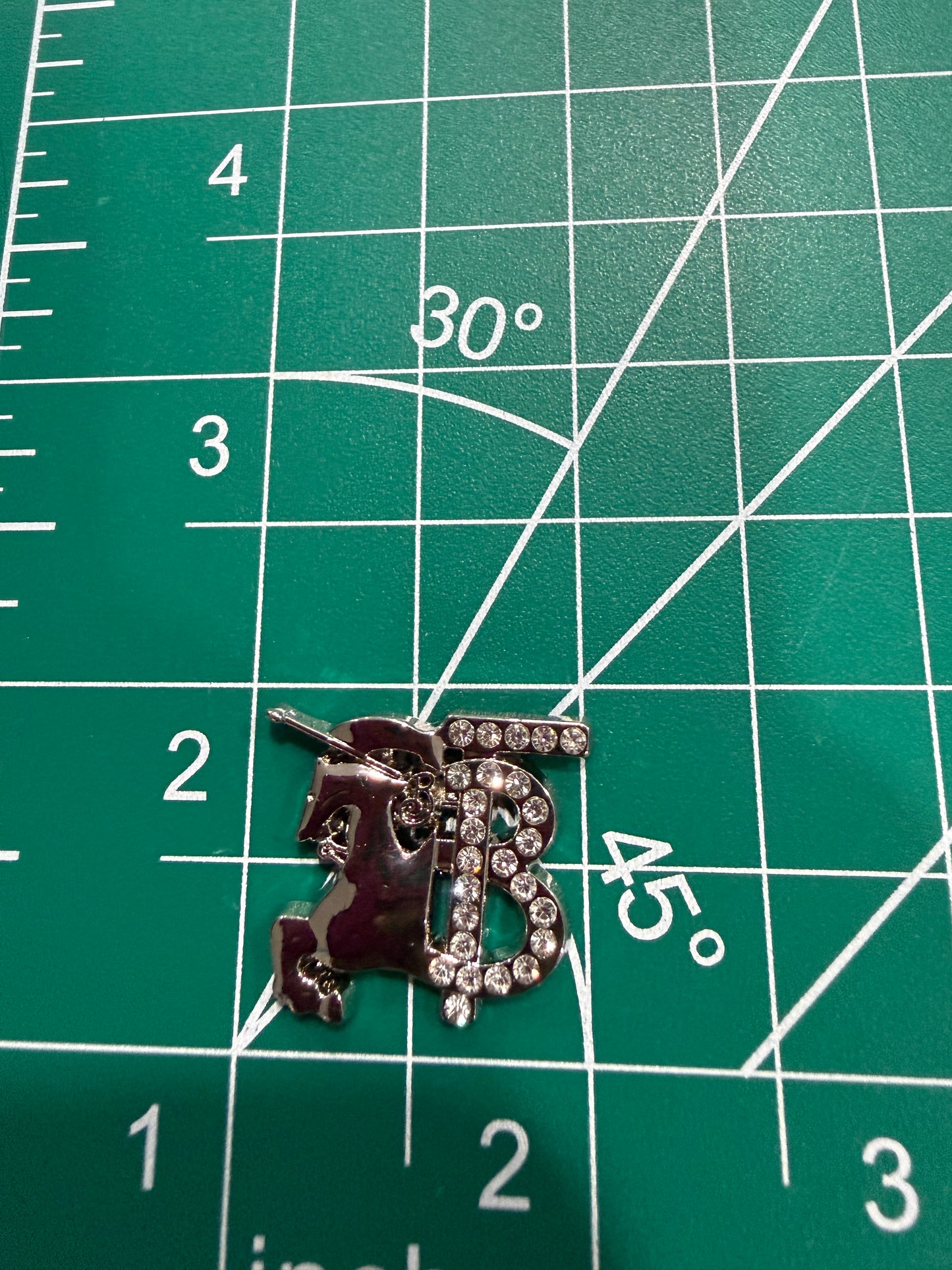 Luxury flat back charms Dio
